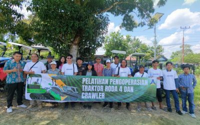 ASN Dinas Pertanian Mengikuti Pelatihan Unit Traktor Roda 4 dan Traktor Roda Crawler